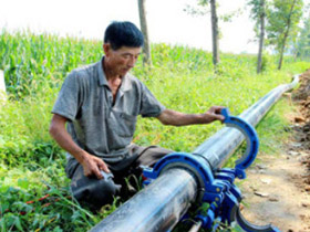 烟台PE灌溉管工程案例